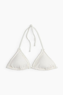 Top de bikini triangular con relleno