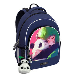 Цена за 1 шт. Ученический рюкзак с грудной перемычкой ErichKrause ErgoLine® 15L Panda Hugs