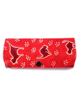 Футляр для очков ручной принт № 018/33