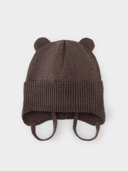 Crockid _ КВ 20434/коричневый меланж шапка дет