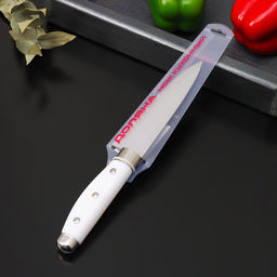 Нож кухонный Доляна Инканто, лезвие 12 см, цвет белый  фото 3