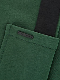 Спортивный костюм для девочки на молнии UD 7728 зелен-хаки - Mini maxi фото 11