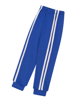 Штанишки детские васильковые с лампасами