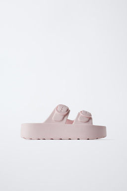 PLATFORM BUCKLE POOL SLIDES