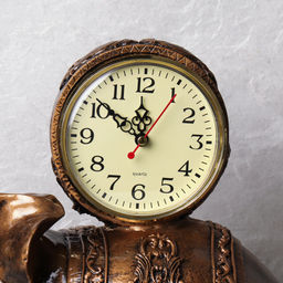 Часы статуэтка Слон 35x43 см / 8273А /уп.8/ - ГалеонТрейд фото 4