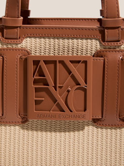 Женский тоут ARMANI EXCHANGE SUSIE Артикул 4368315, бежевый  фото 2