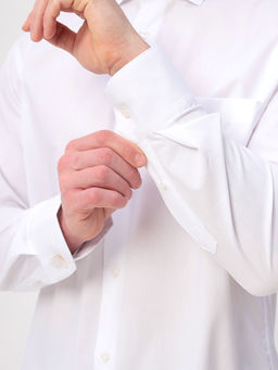 Сорочка мужская длинный рукав GREG 100/199/WHITE  фото 9