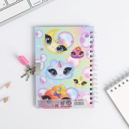 Анкета в твердой обложке на замочке А6 40 л Моя анкета - Artfox фото 12