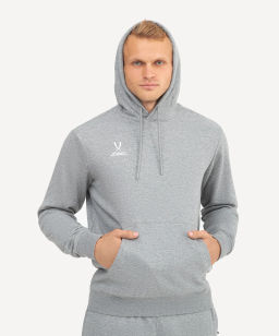 Худи JOGEL ESSENTIAL Cotton Hoodie, серый меланж  фото 7