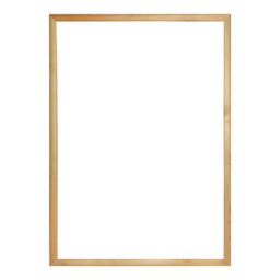Рама для картин (зеркал) 70 х 100 см, профиль 37 х 18 мм Emma, неокрашенное дерево, (подходит для декорирования)