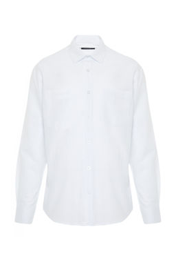 TRENDYOL MAN Lacivert Regular Fit %100 Pamuklu Gomlek TMNSS24GO00063 - Trendyolmilla фото 13