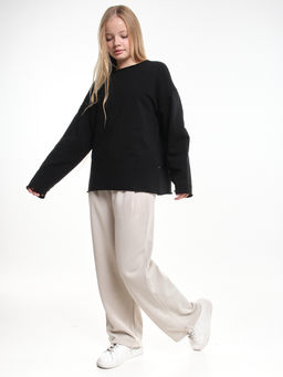 Толстовка для девочки 22-2019 черный - Mini maxi фото 8