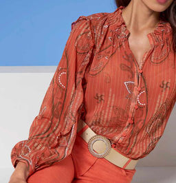 Блузка, папайя - Ashley brooke фото 5