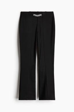Pantalon acampanado con detalle de cadena - H&m фото 5