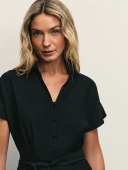 Платье-рубашка из вискозы / Zarina  фото 6