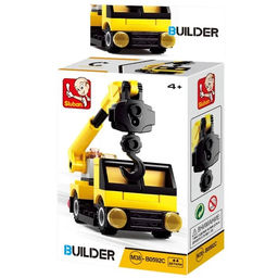Конструктор SLUBAN 44 дет. "BUILDER. Автокран" (М38-В0592C) в коробке