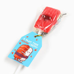 Цена за 2 шт. Леденец на палочке Ради тебя роллы сверну, вкус: мультифрукт, 15 г