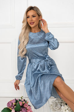 Платье Open Style 6611 голубой