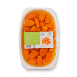 Перец мини оранжевый, фаршированный сыром, в масле 1900 г пластик