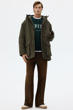 Parka acolchada repelente al agua - H&m фото 9