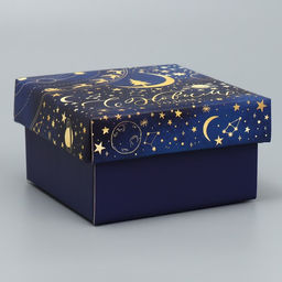 Коробка складная Космос, 12 12 6.5 см - Дарите счастье фото 3