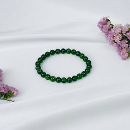 Браслет из Хромдиопсида 17,5 см - Радуга самоцветов фото 3