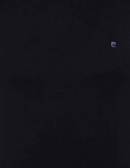 Lacivert Slim Fit Bal_k__ Yaka Basic Triko Kazak - Pierre cardin фото 6
