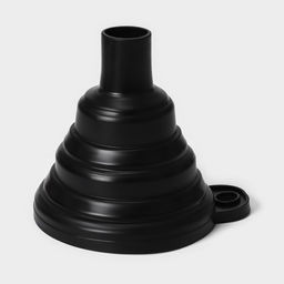 Двойной дозатор для мыла и моющего средства, с губкой в комплекте, по 300 мл, чёрный