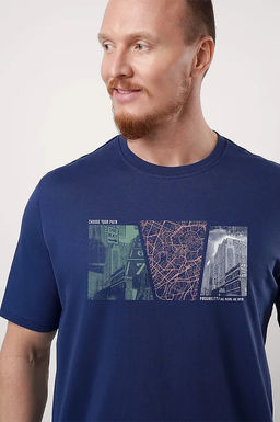 552483/22кд maxi_п1 Футболка мужская (ЧЗ) - Clever wear фото 3