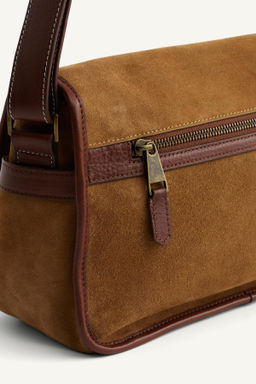 LIMITED EDITION LEATHER CROSSBODY BAG - Zara фото 6