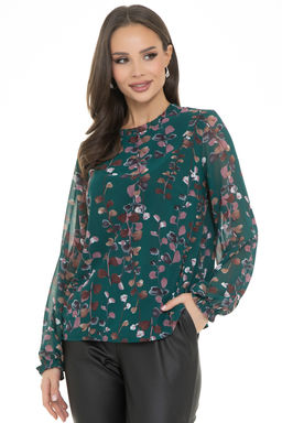 Блуза Волшебный шифон (грин)