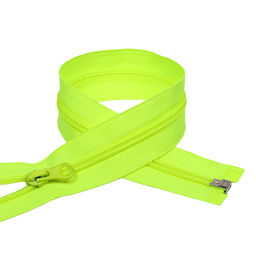 Молния Mzip пласт. спираль №5-N 50см цв.F229 ярк.салатовый уп.10шт