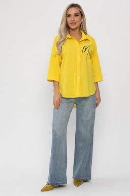 Блуза Песчаный пляж (желтая) Б13787-18М - Lt collection фото 7