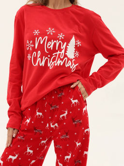 Комплект жен.арт.1212-4,красно-белый