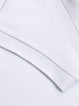 Футболка поло женская MINAKU: Basic line, белая, размер 44