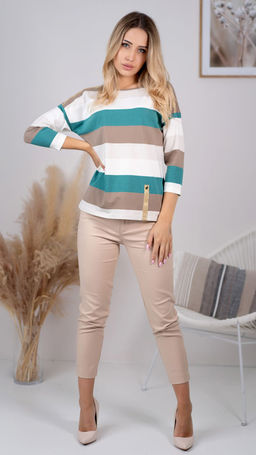 Джемпер Nika.PL Hajdan-7 зеленый