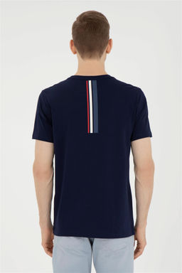 Мужская темно-синяя футболка - U.s. polo assn фото 5