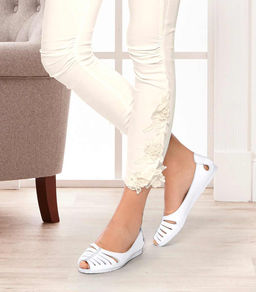 Леггинсы, бело-серые - Ashley brooke фото 8