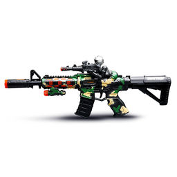 Автомат "Космическая атака" (свет, звук) на батарейках, в коробке