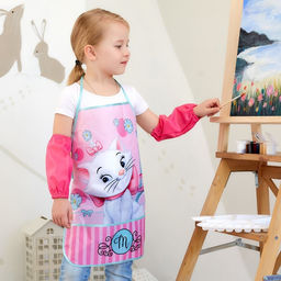 Фартук с нарукавниками детский Paris, Коты аристократы, 49×39 см