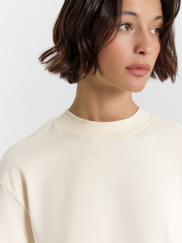 Лонгслив женский кремовый - Mark formelle фото 4