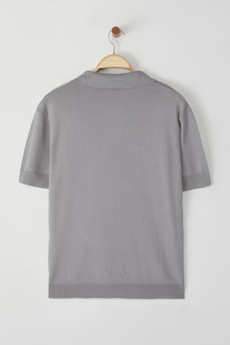 TRENDYOL MAN Lacivert Regular Polo Yaka Duz Polo Yaka T-shirt TMNSS25PO00008 - Trendyolmilla фото 4