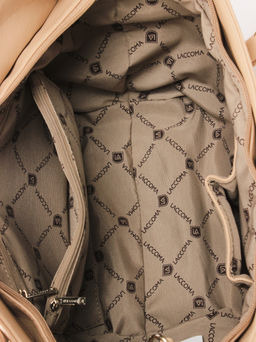 LACCOMA сумка Анна-бежевый эко кожа хлопок