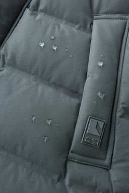 LONG WATER-REPELLENT DOWN PUFFER JACKET - Zara фото 8
