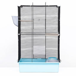 Клетка для шиншиллы Пижон №10, разборная, 58 х 40 х 88, бирюзовая - Simaland фото 12