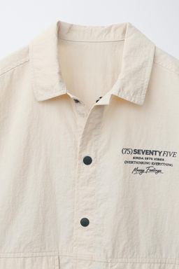 CAMISA TEAM SIX SEVEN / Crema - Zara фото 3