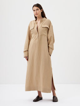 Платье-рубашка женское 12621-35060 beige