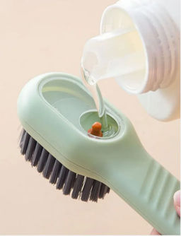 Щетка для обуви, одежды, для дома универсальная с дозатором - Family фото 4