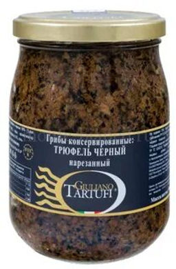 Трюфель Giuliano Tartufi черный нарезанный DTE4 500 г, стекло, ИТАЛИЯ