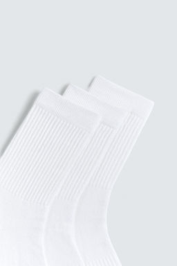 BASIC RIB SOCKS 3-PACK - Zara фото 3